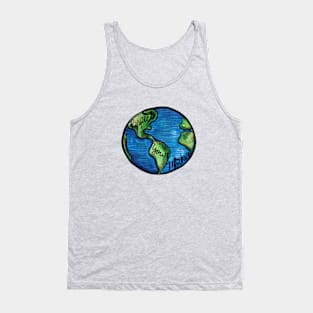 Respect your mother earth day art Tank Top